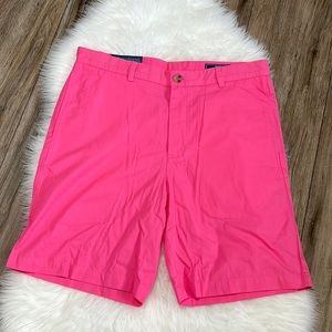 NEW Vineyard Vines Mens Classic Fit 9 Inch Club Shorts Pink Size 35